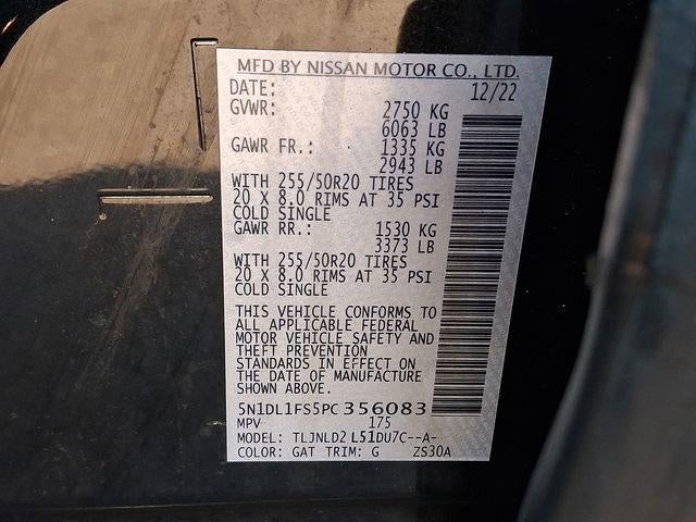 2023 INFINITI QX60 LUXE AWD