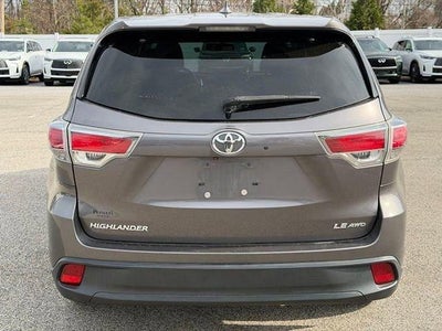 2014 Toyota Highlander AWD 4dr V6 LE (SE)