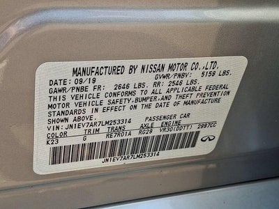 2020 INFINITI Q50 3.0t LUXE AWD