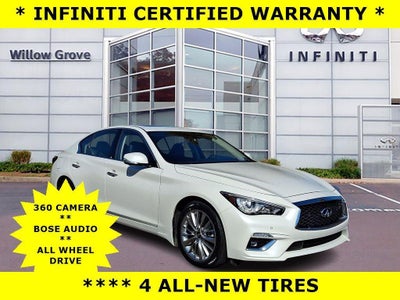2023 INFINITI Q50 LUXE AWD