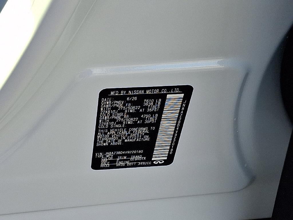 2027 INFINITI QX80 LUXE RWD *Ltd Avail*