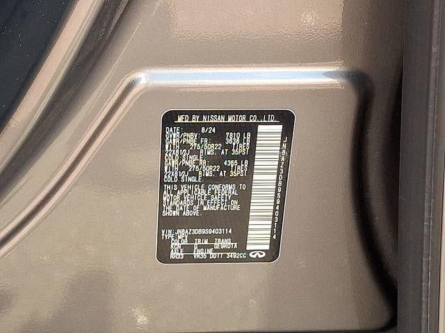 2025 INFINITI QX80 SENSORY AWD