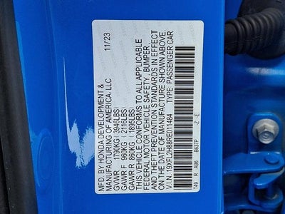 2024 Honda Civic Hatchback Sport CVT