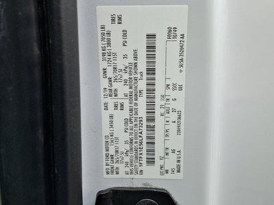 2020 Ford F-150 XL 4WD SuperCab 6.5' Box