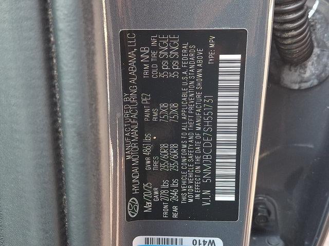 2025 Hyundai TUCSON SEL AWD