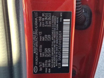 2022 Hyundai TUCSON SEL AWD