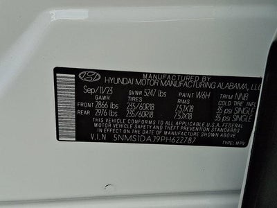 2023 Hyundai SANTA FE SE AWD