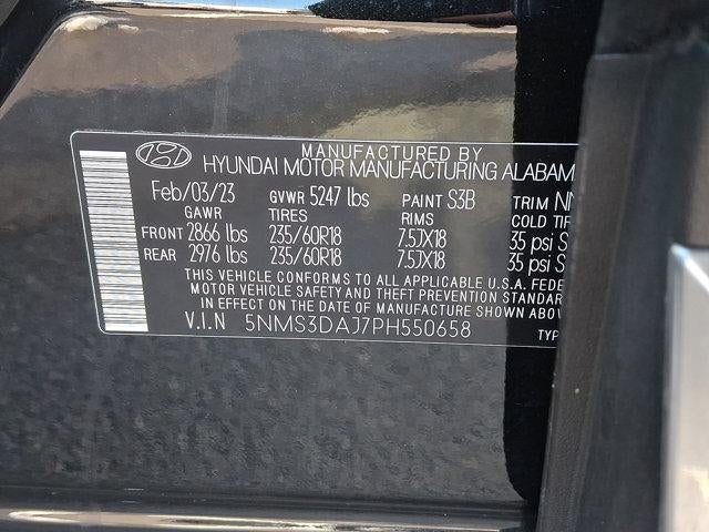 2023 Hyundai SANTA FE SEL AWD