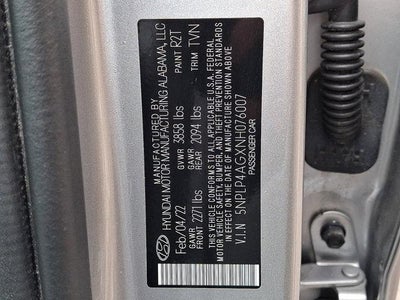 2022 Hyundai ELANTRA Limited IVT