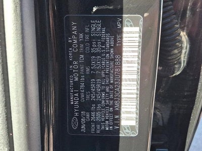 2018 Hyundai TUCSON Limited AWD