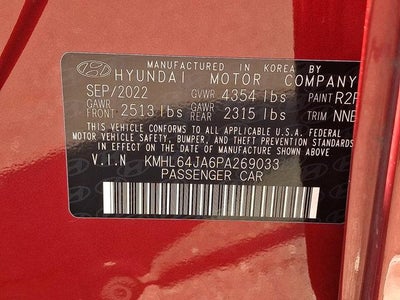 2023 Hyundai SONATA SEL 2.5L *Ltd Avail*