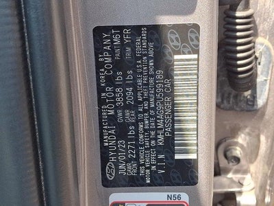2023 Hyundai ELANTRA SEL IVT