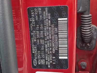 2024 Hyundai ELANTRA SEL IVT