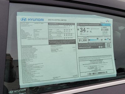 2023 Hyundai ELANTRA Limited IVT