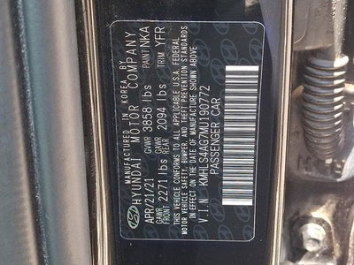 2021 Hyundai ELANTRA SEL IVT