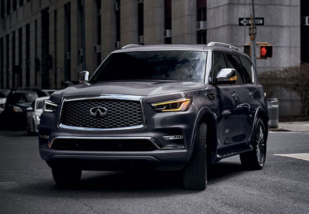 2024 INFINITI QX80 Key Features - HYDRAULIC BODY MOTION CONTROL SYSTEM | Faulkner INFINITI of Willow Grove in Willow Grove PA