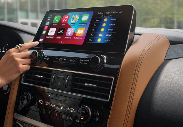 2024 INFINITI QX80 Key Features - WIRELESS APPLE CARPLAY® INTEGRATION | Faulkner INFINITI of Willow Grove in Willow Grove PA
