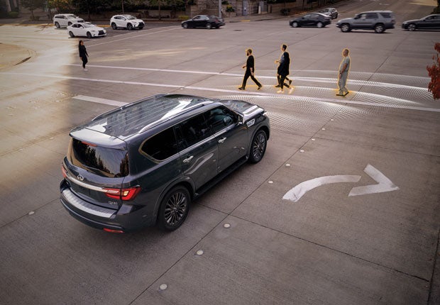 2024 INFINITI QX80 Key Features - PREDICTIVE FORWARD COLLISION WARNING | Faulkner INFINITI of Willow Grove in Willow Grove PA