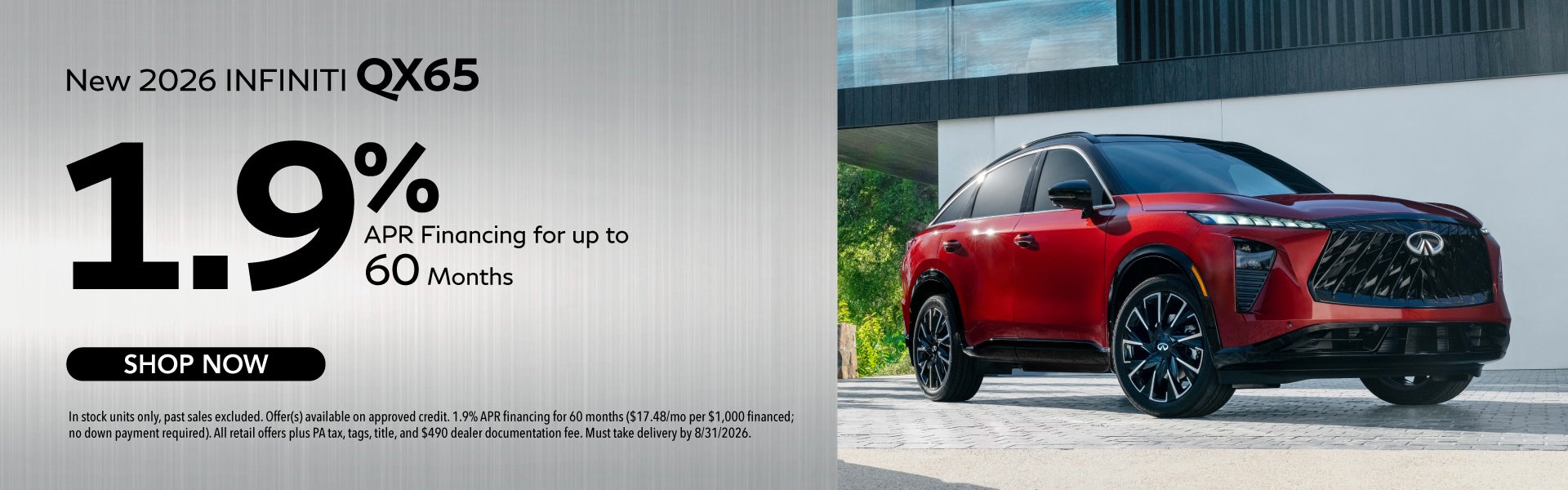 New QX65